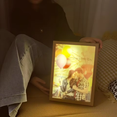 Magischer Fotospiegelrahmen